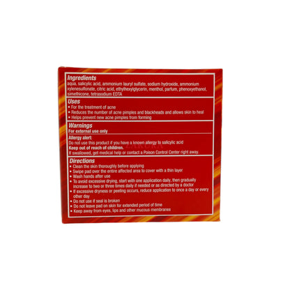 Stridex Salicylic Acid Pads 55pads (Acid 2% Maximum/Acid 0.5% Sensitive/Acid 1% Essential) Acid 2% Maximum