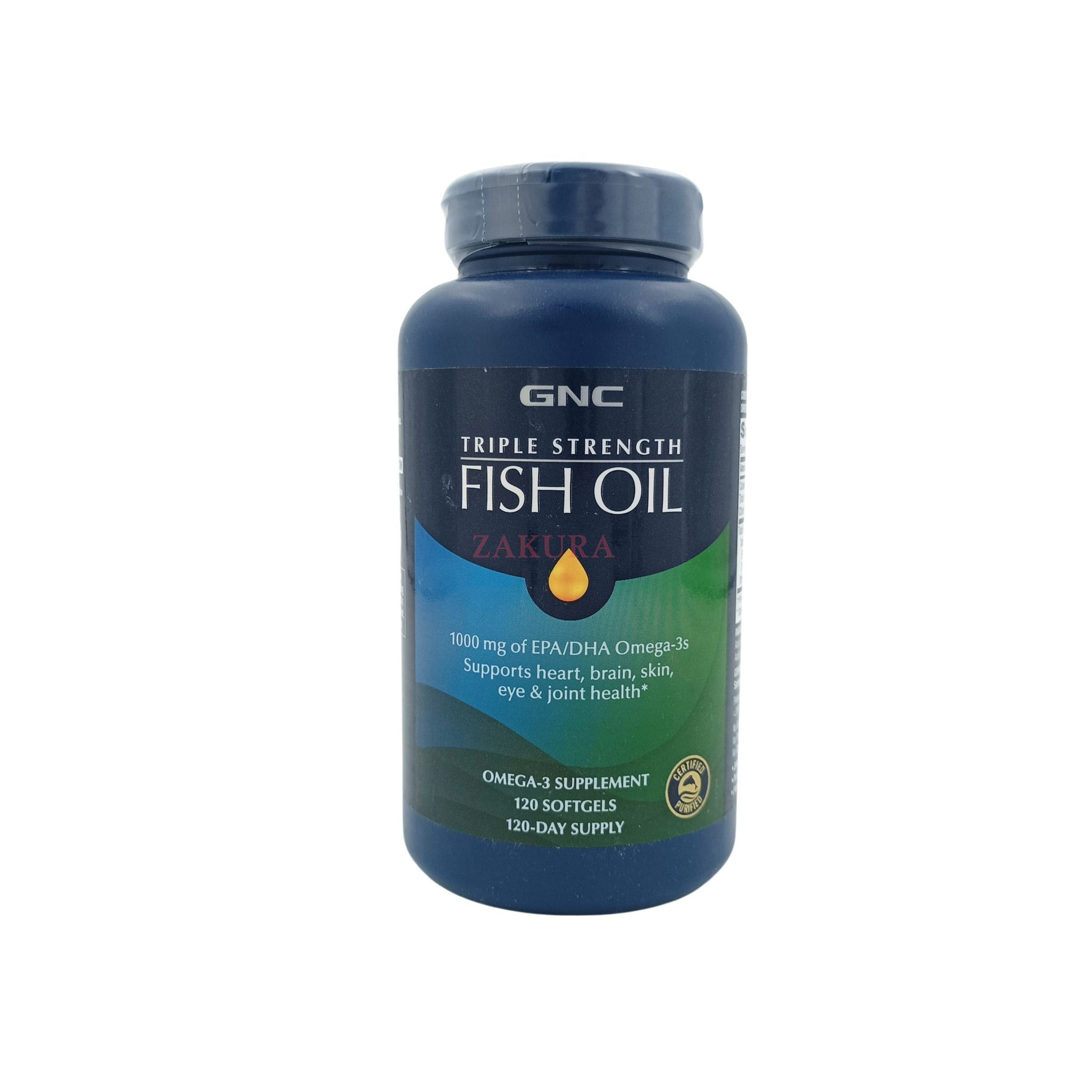 GNC Triples Strength Fish Oil 120caps