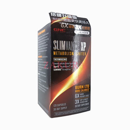 GNC BodyDynamix SLIMVANCE XP 120caps