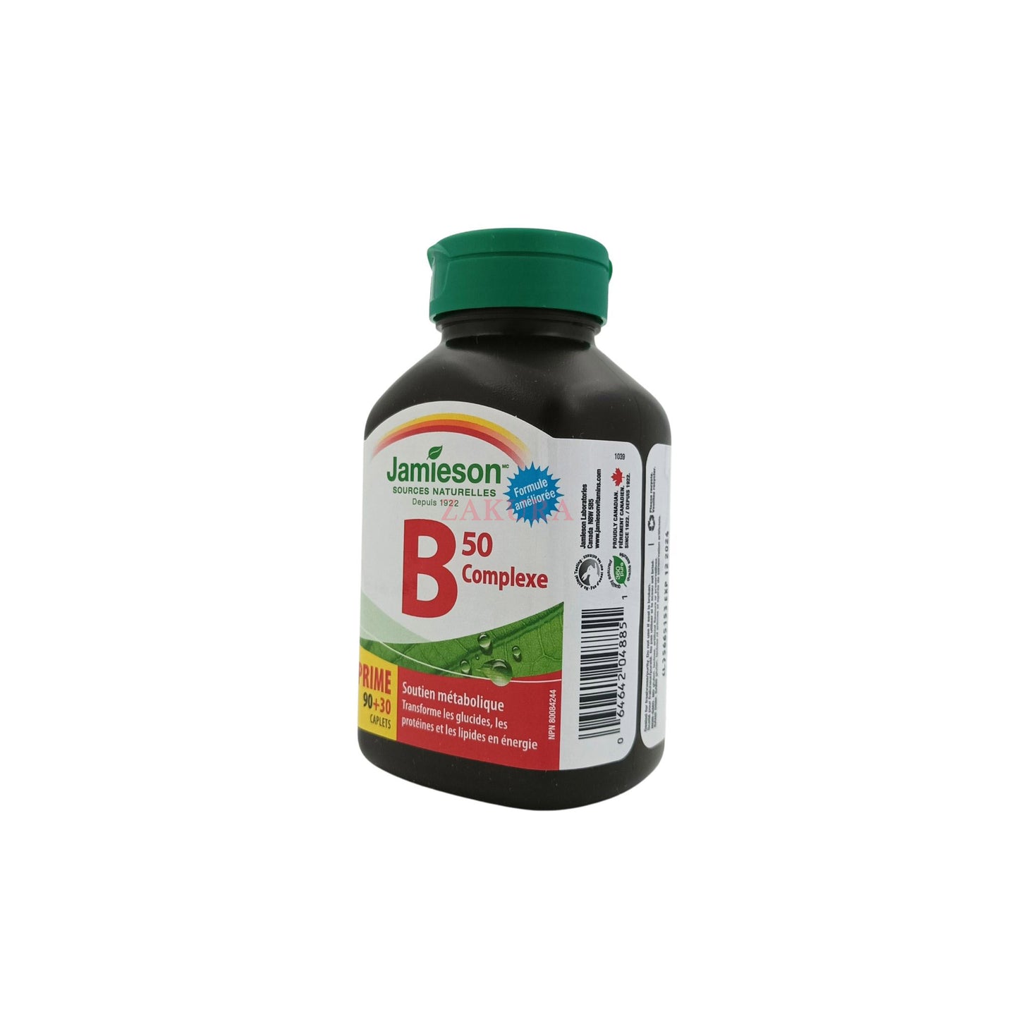 Jamieson Vitamin B Complex 50 120caps