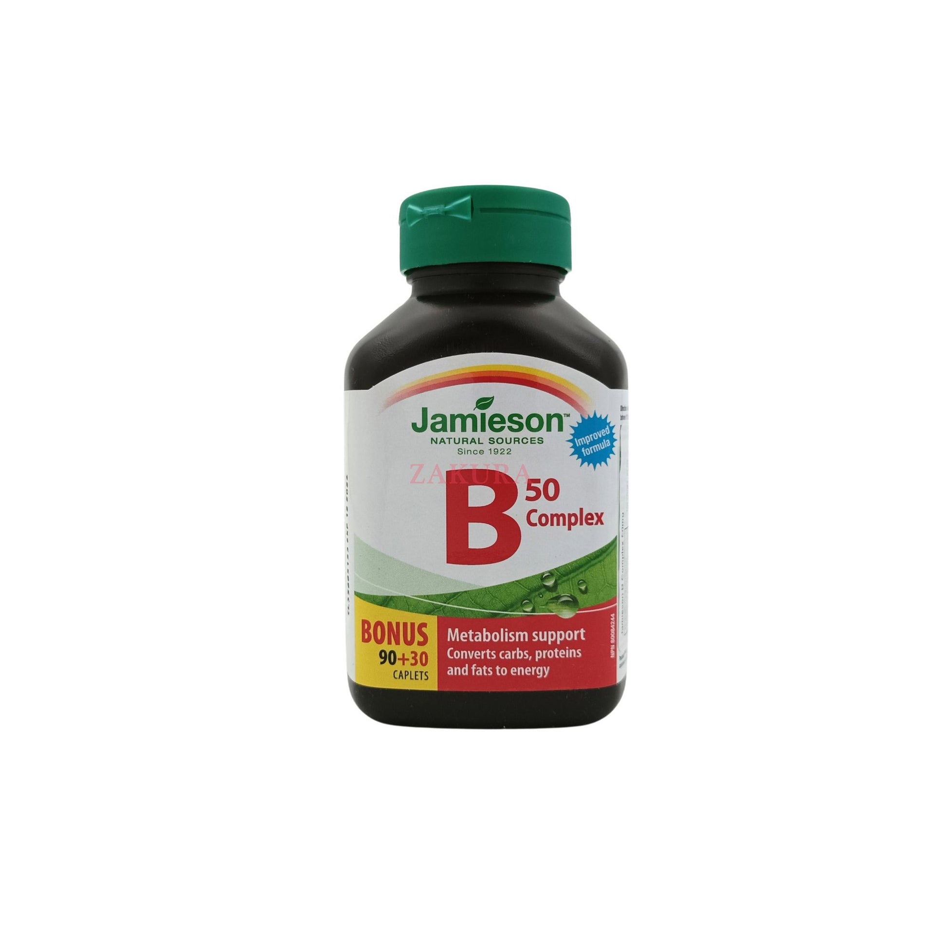 Jamieson Vitamin B Complex 50 120caps