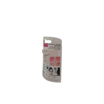 Real Techniques Miracle Finish Sponge – soft orange sponge for blending makeup, available at Zakura Global.

