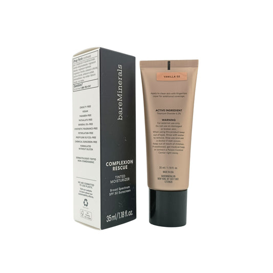 BareMinerals Complexion Rescue Tinted Moisturizer SPF30 35ml (01 Opal/02 Vanilla/03 Buttercream) 02 Vanilla