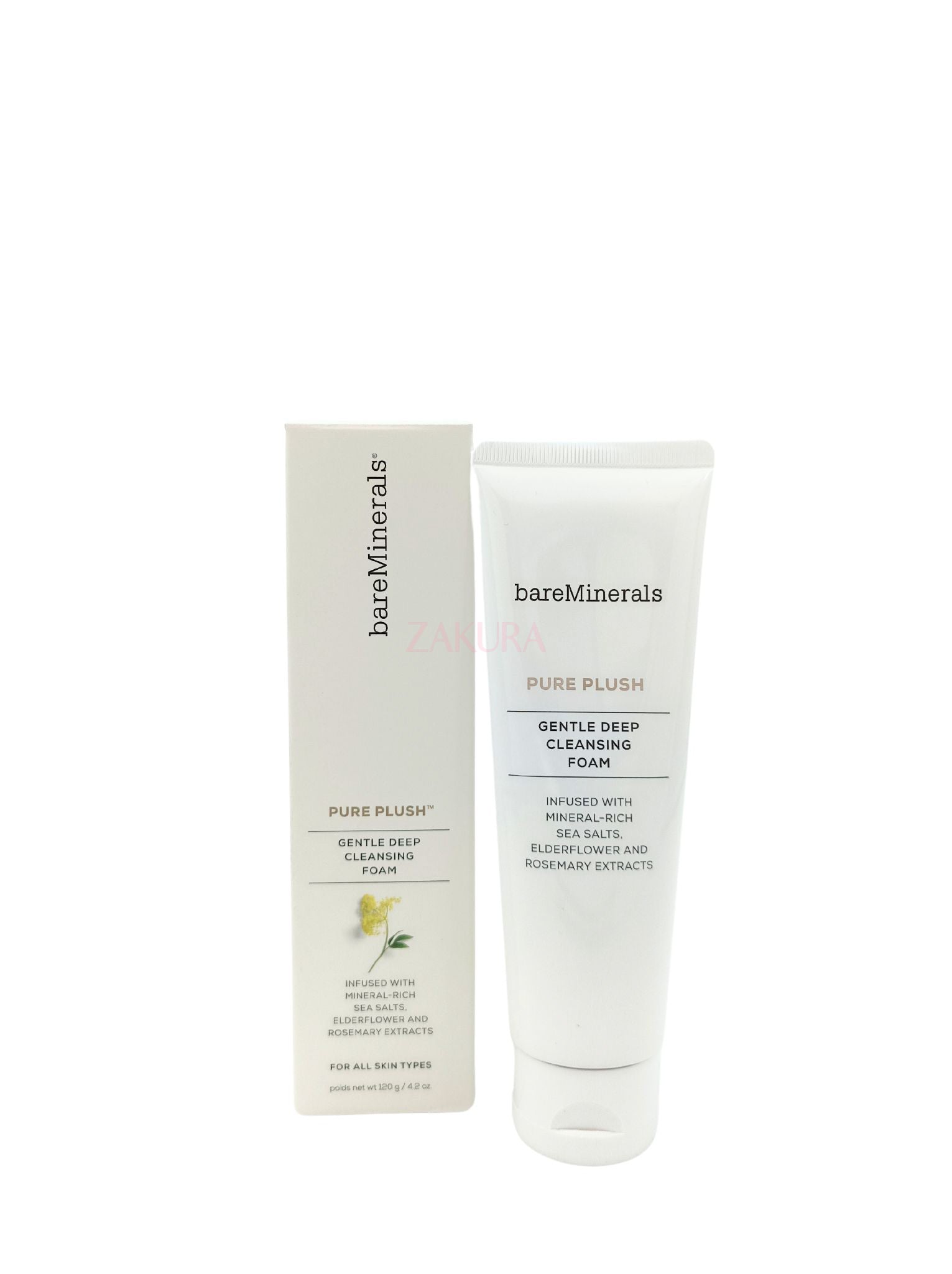 BareMinerals Pure Plush Gentle Deep Cleansing Foam 120g