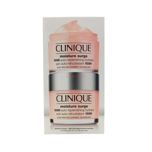 Clinique Moisture Surge 100H Auto-Replenishing Hydrator (75ml/ 200ml/ 2x200ml) 2x200ml