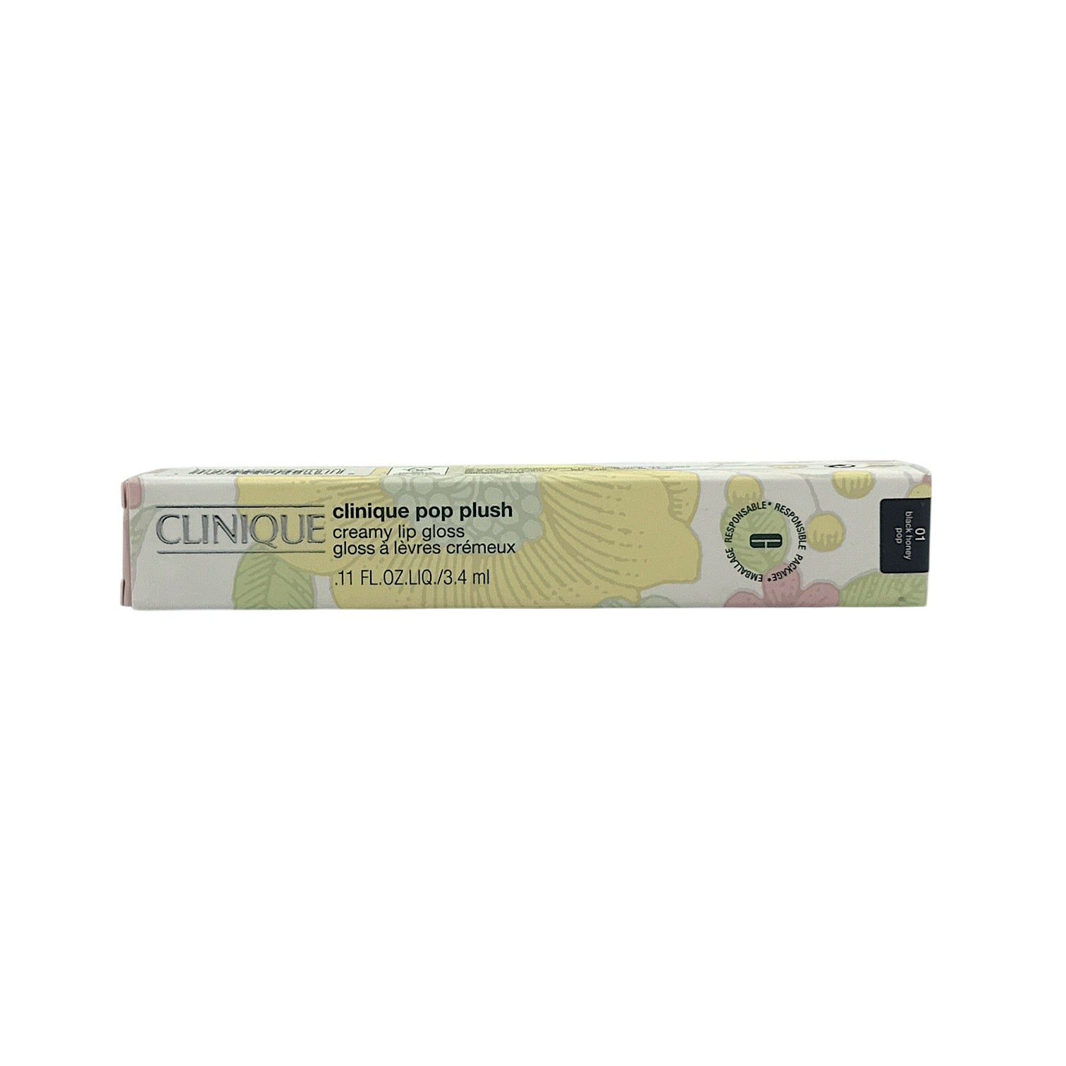 Clinique Pop Plush Creamy Lip Gloss - Black Honey 3.4ml