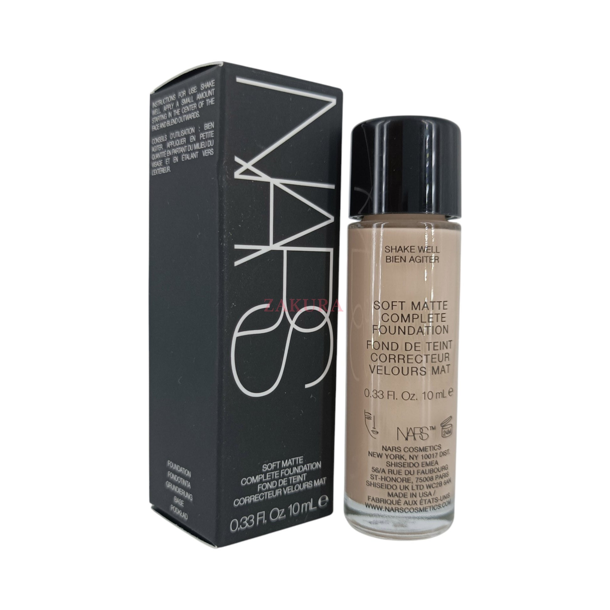 NARS Soft Matte Complete Foundation (Mini) - Mont Blanc 10ml