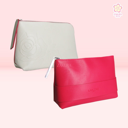 Lancome Cosmetic Bag (Begonia Red) 1pc