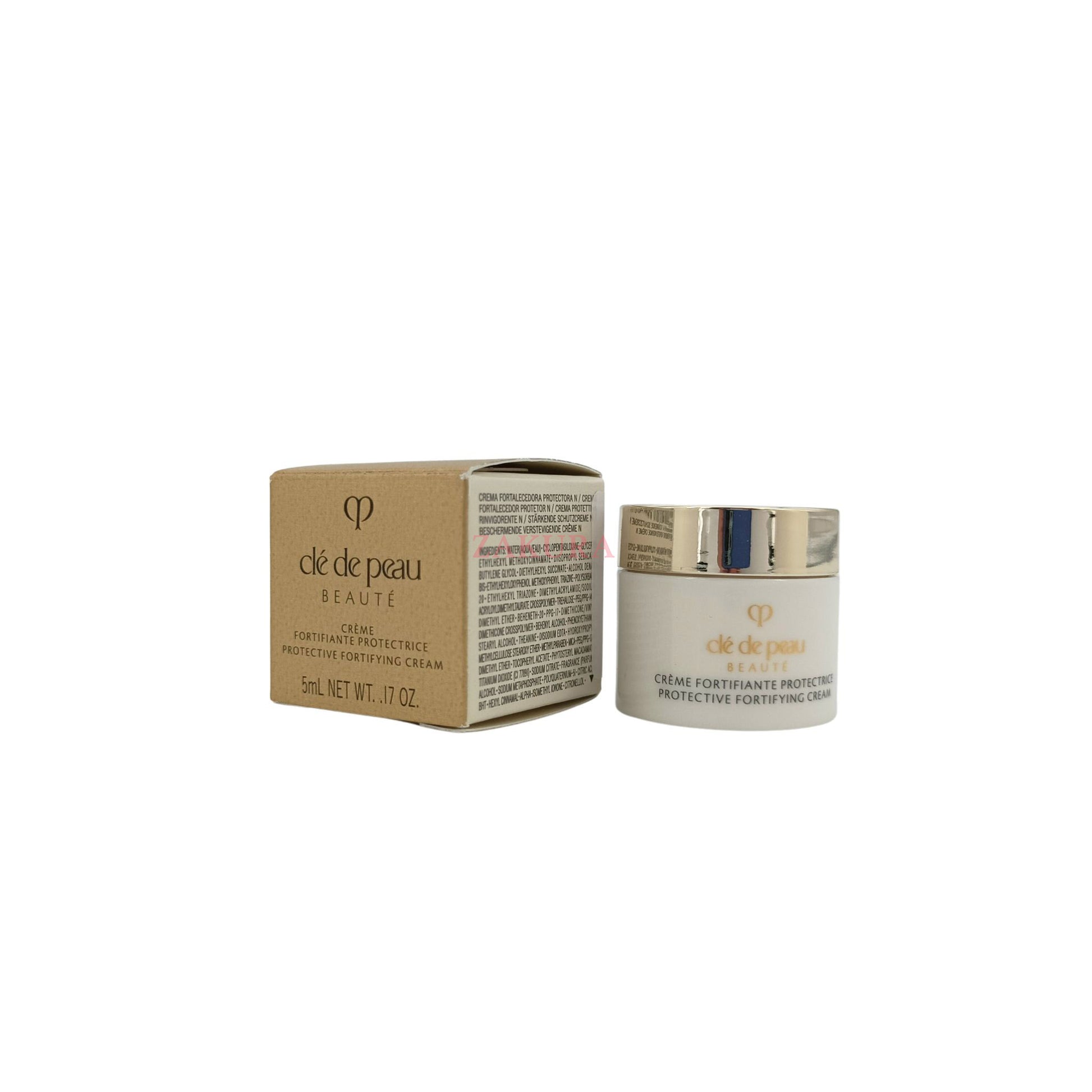 Cle De Peau Protective Fortifying Cream (Miniature) 5ml