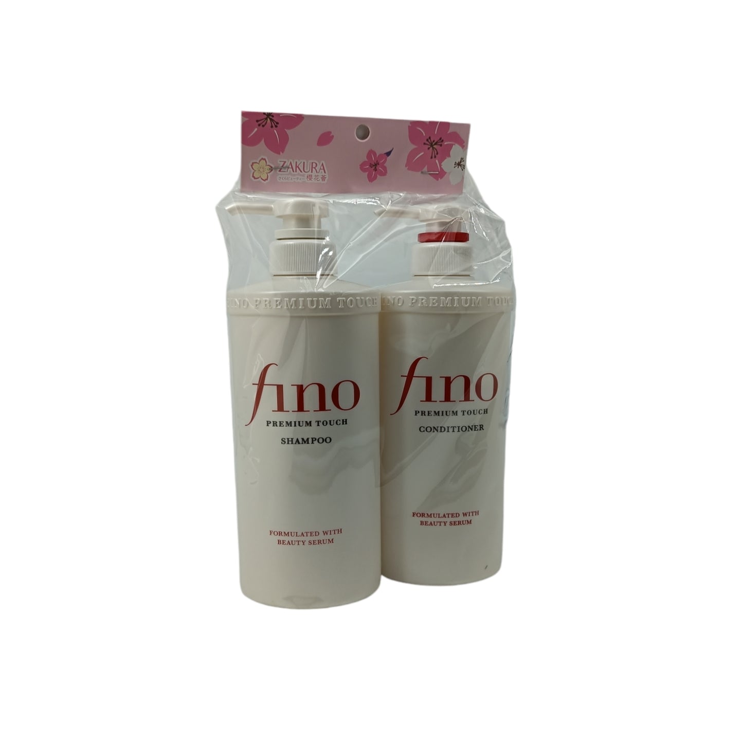 Shiseido Fino Premium Touch Hair Shampoo & Conditioner Twin 2x550ml