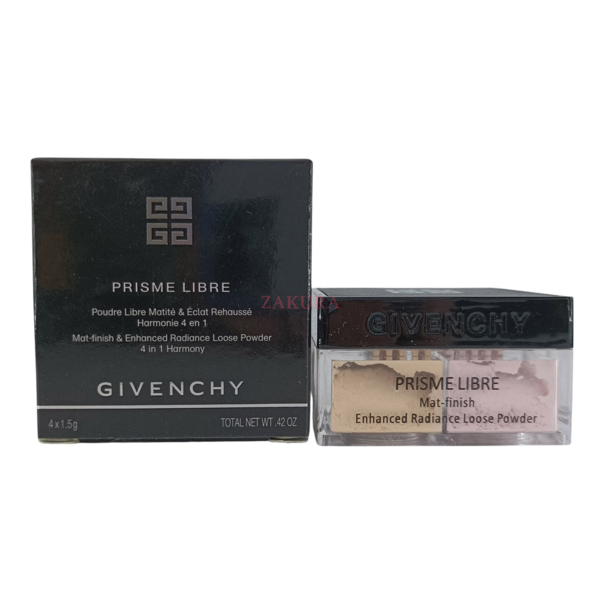 Givenchy Prisme Libre Mat Finish&Enhan Radiance  Powder- 3 4x1.5g