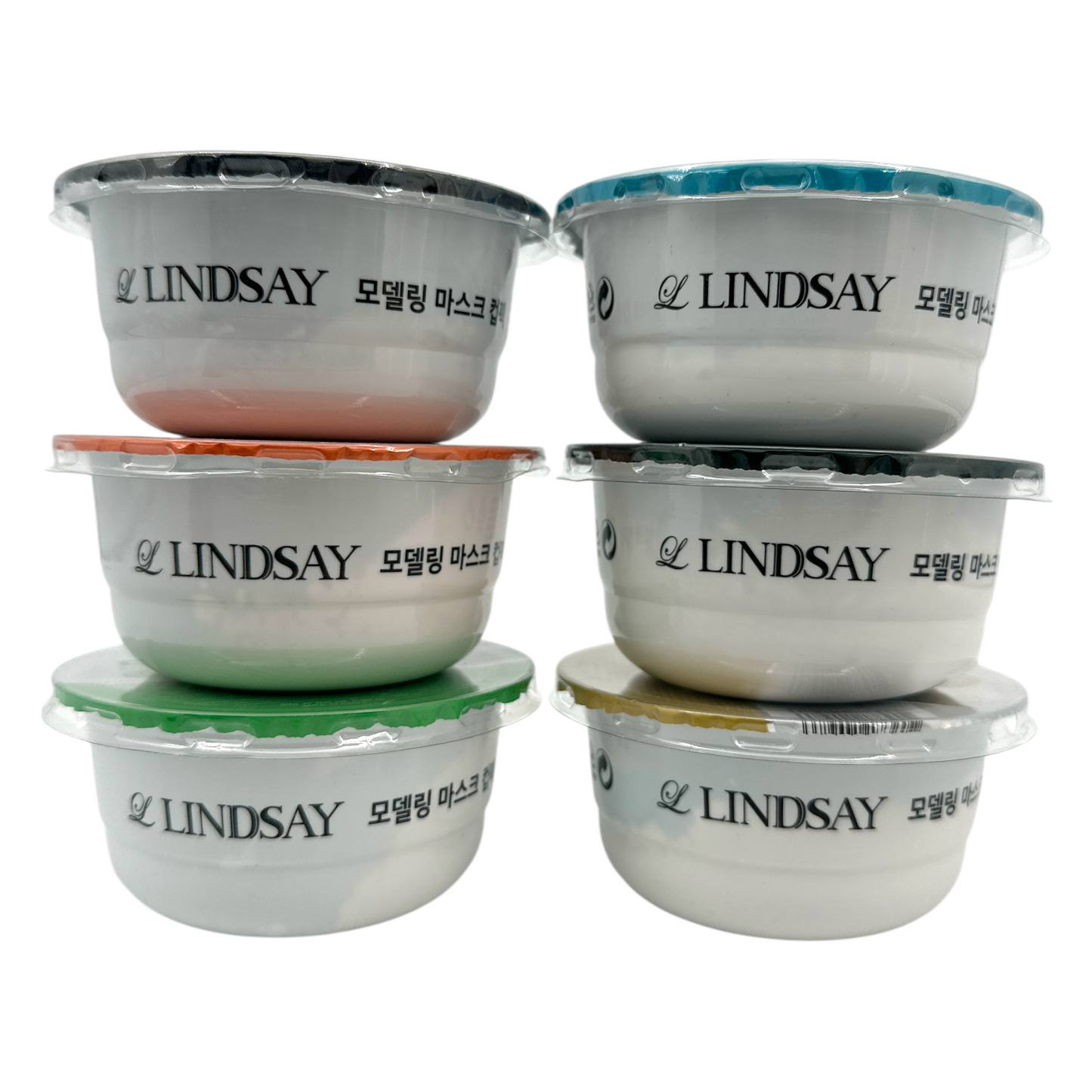Lindsay Disposable Modeling Mask Cup Pack - 6pcs set 6pcs