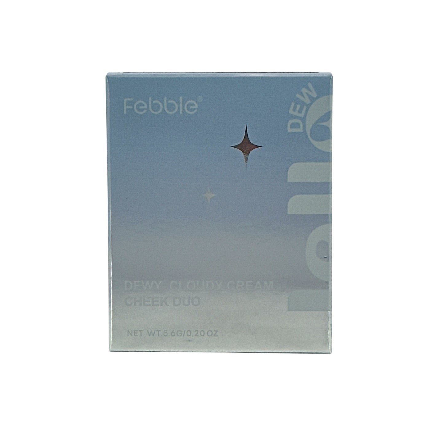 Febble Dewy Cloudy Cream Cheek Duo - 03A 5.6g