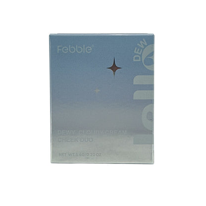 Febble Dewy Cloudy Cream Cheek Duo - 02B 5.6g