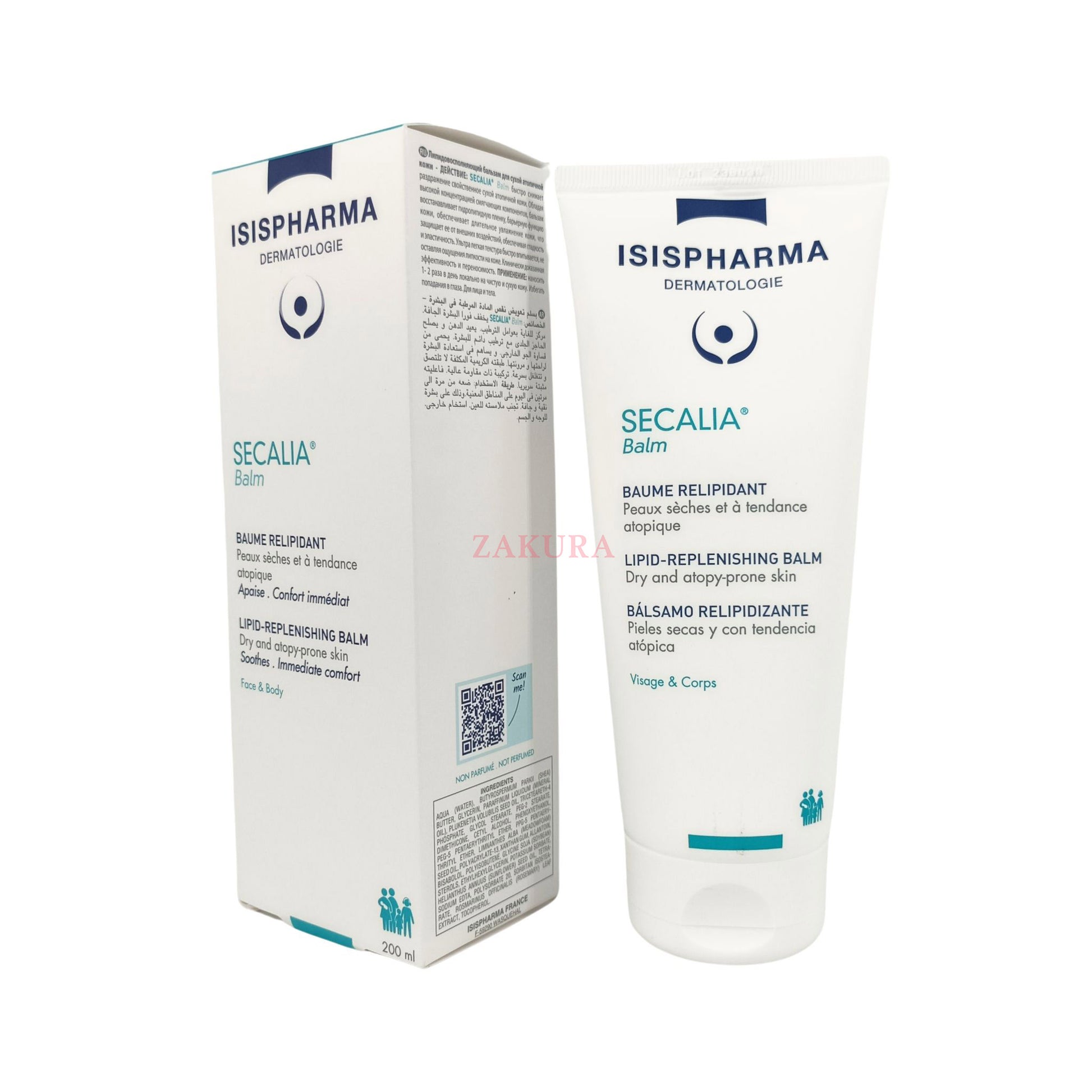 ISIS Pharma Secalia Lipid-Replenishing Balm 200ml