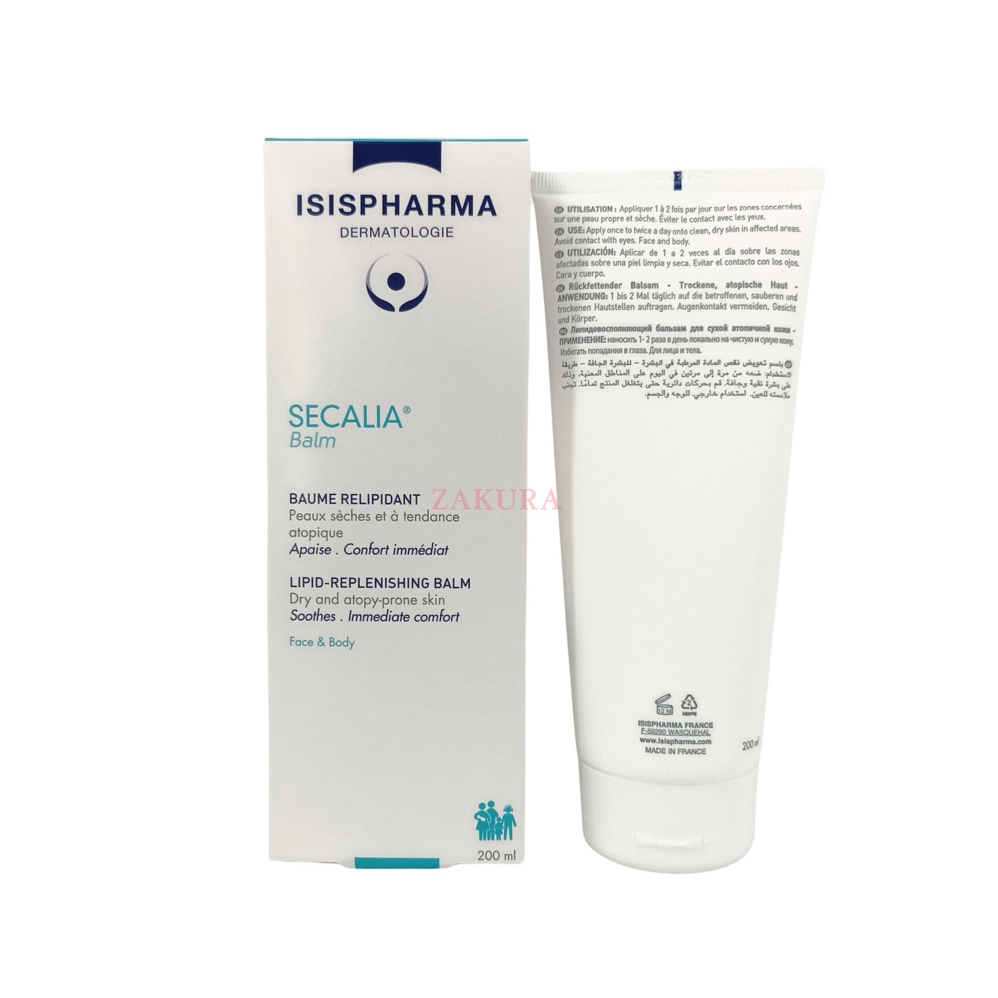 ISIS Pharma Secalia Lipid-Replenishing Balm 200ml