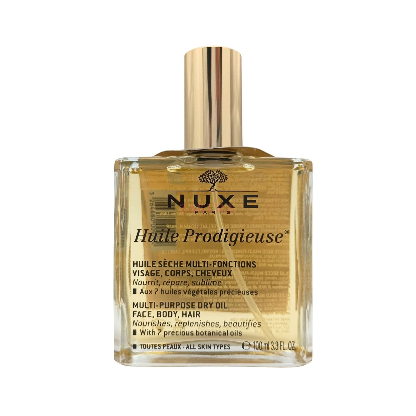 Nuxe Huile Prodigieuse Multi Usage Dry Oil/ Shimmering Dry Oil/ Florale Multi-Purpose Dry Oil/ Neroli Multi-Purpose Dry Oil 100ml Multi Usage Dry Oil