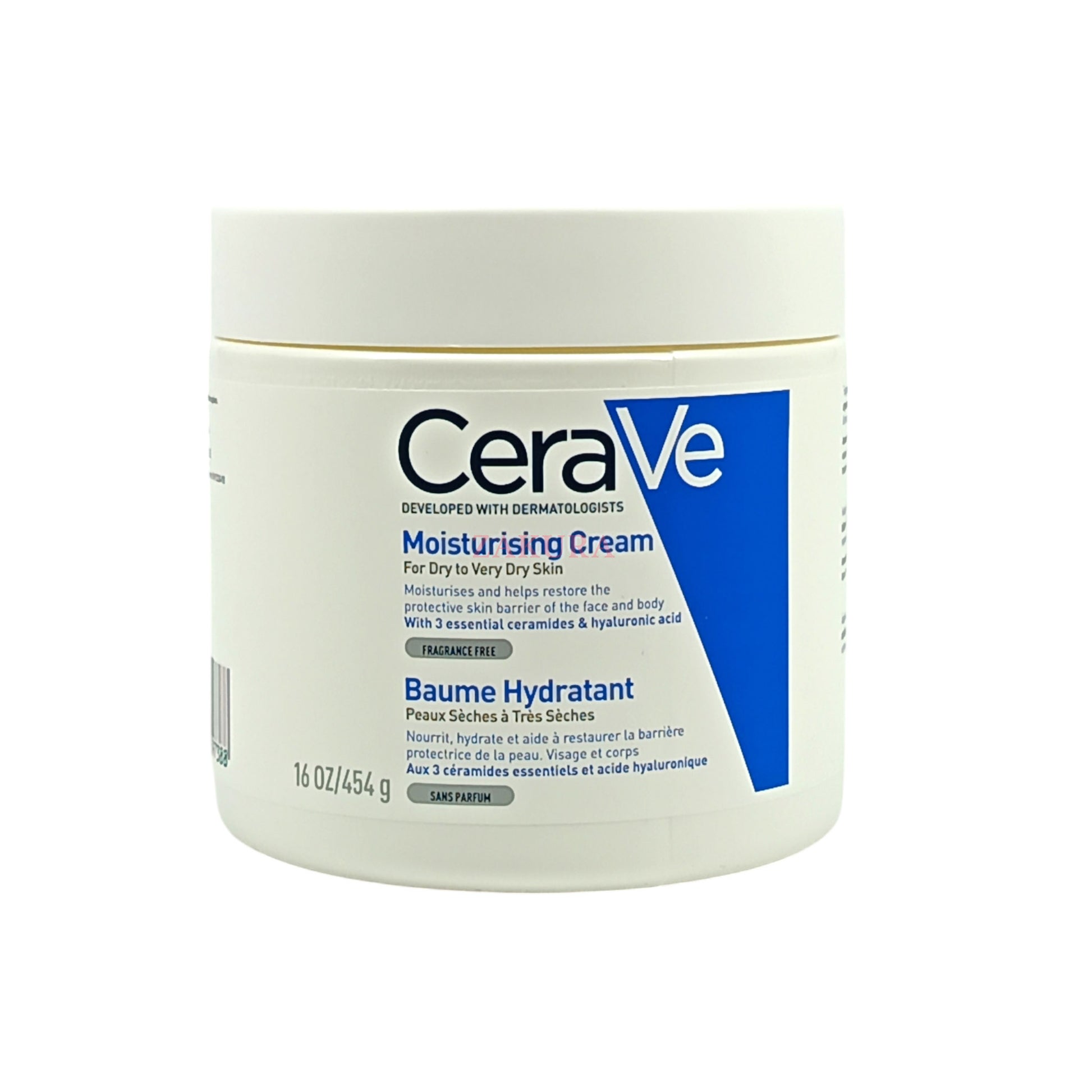 CeraVe Moisturising Cream For Dry to Very Dry Skin(340g/454g) 454g