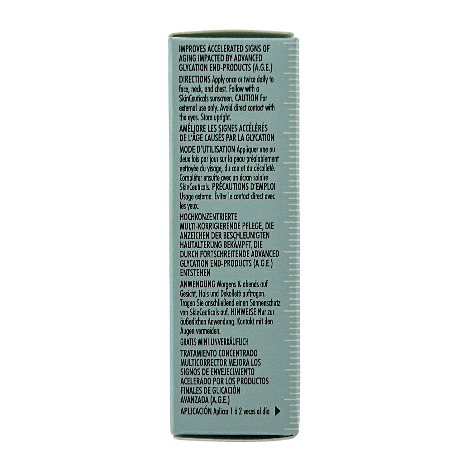 SkinCeuticals AGE Interrupter Advanced Treatment – Mini 3ml, anti-aging cream for mature skin, available at Zakura Global.