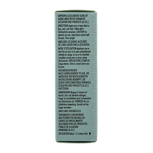 SkinCeuticals AGE Interrupter Advanced Treatment – Mini 3ml, anti-aging cream for mature skin, available at Zakura Global.