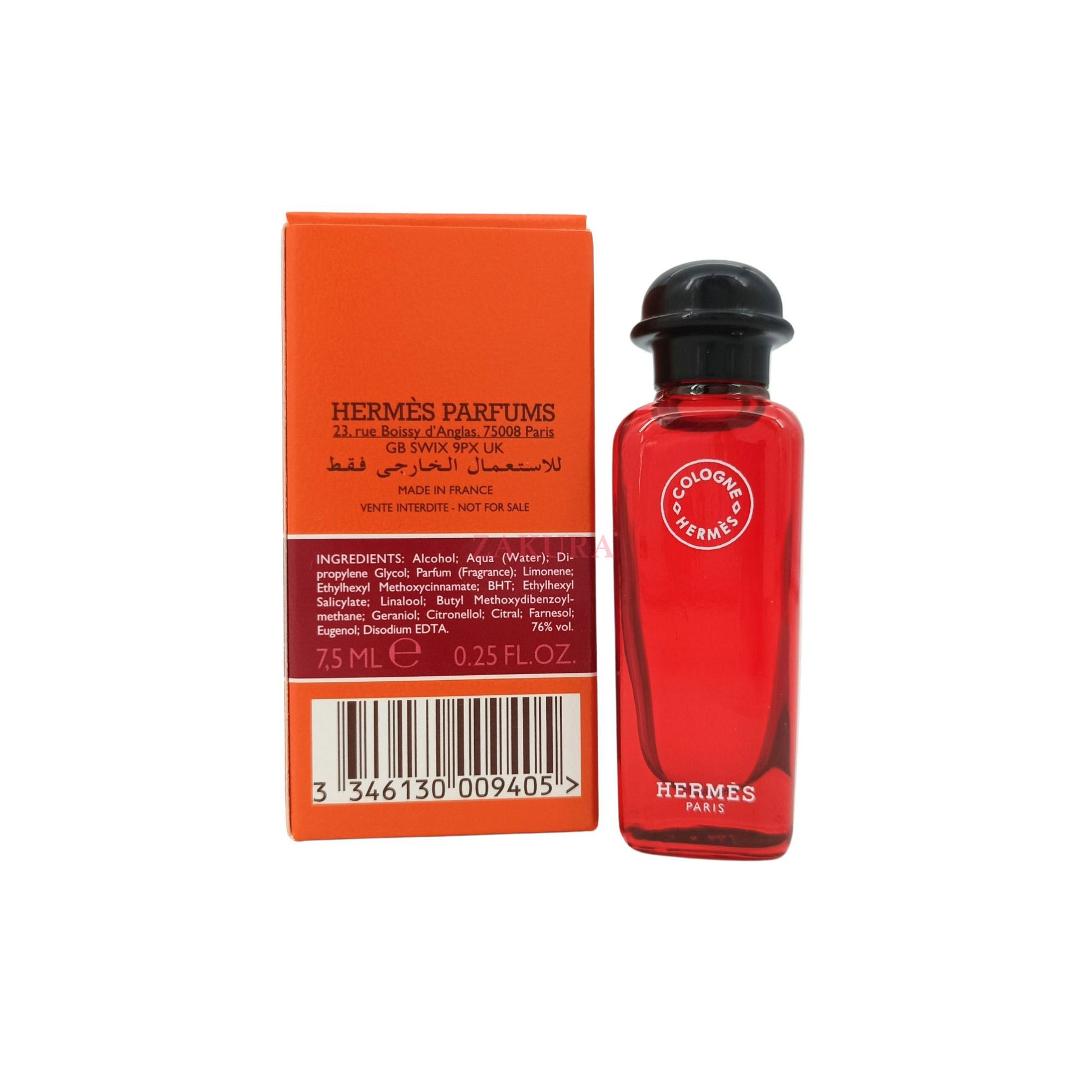 Hermes Eau De Rhubarbe Ecarlate Eau De Cologne(Miniature) 7.5ml