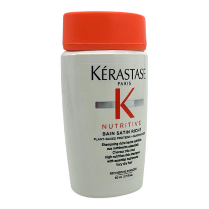 Kerastase Nutritive Bain Satin Riche Shampoo (Miniature) 80ml