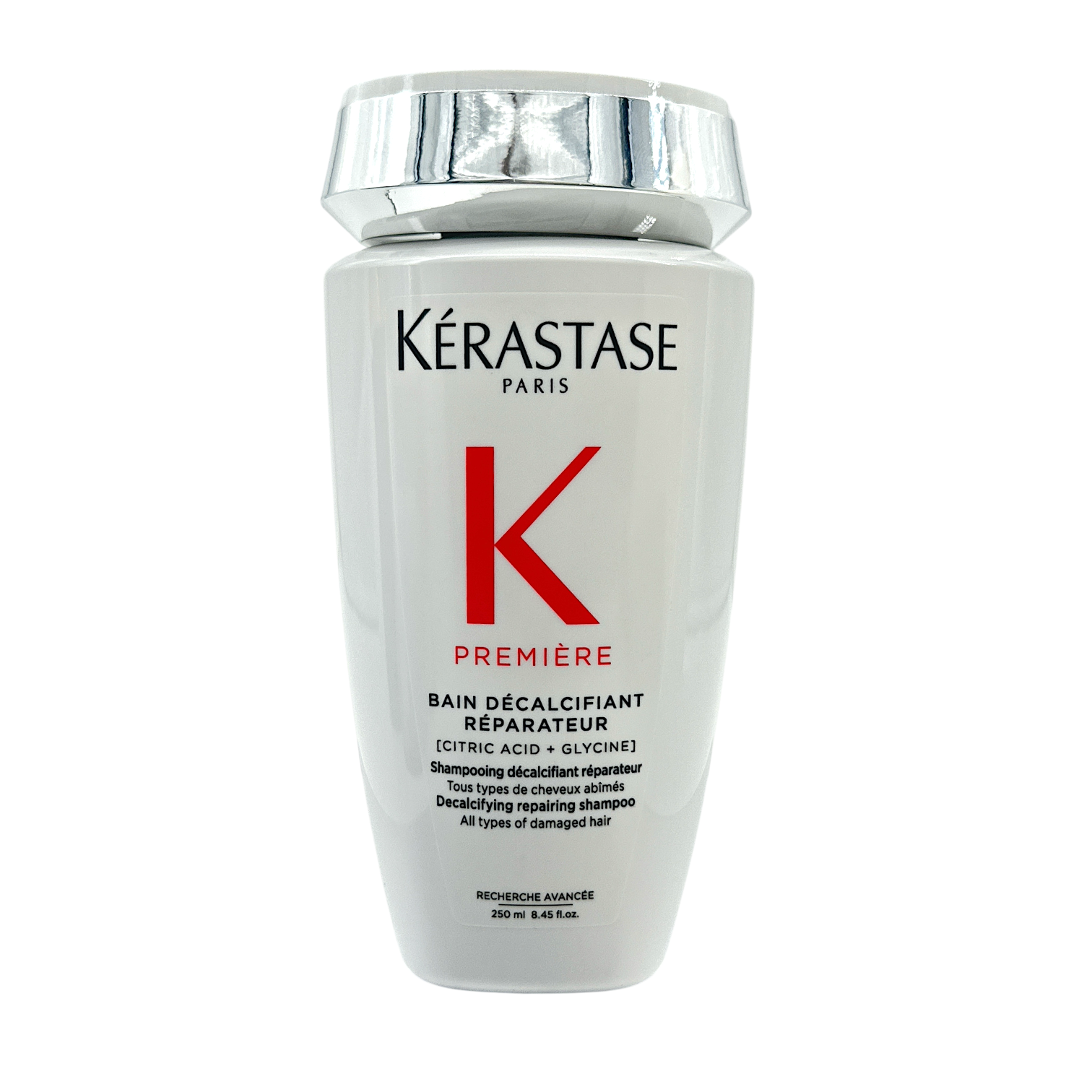 Kerastase Premiere Repairing Shampoo – sulfate-free decalcifying shampoo for damaged hair, available at Zakura Global.

