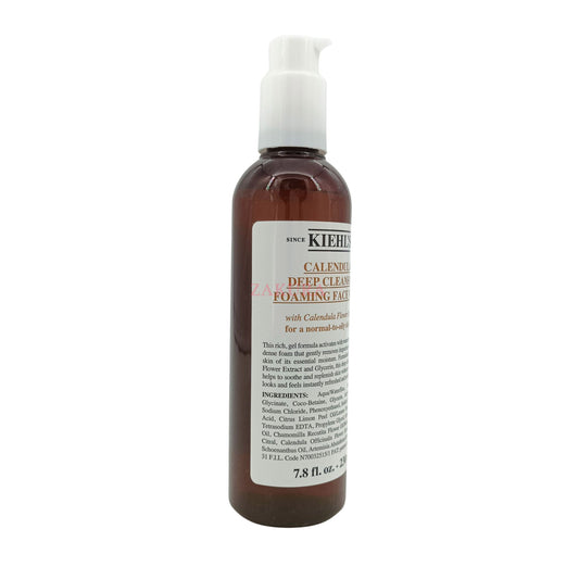 Kiehl's Calendula Deep Cleansing Foaming Face Wash (30ml/ 230ml) 230ml