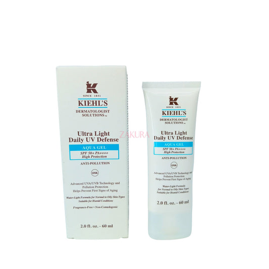 Kiehl's Ultra Light Daily UV Defense Aqua Gel SPF 50 60ml