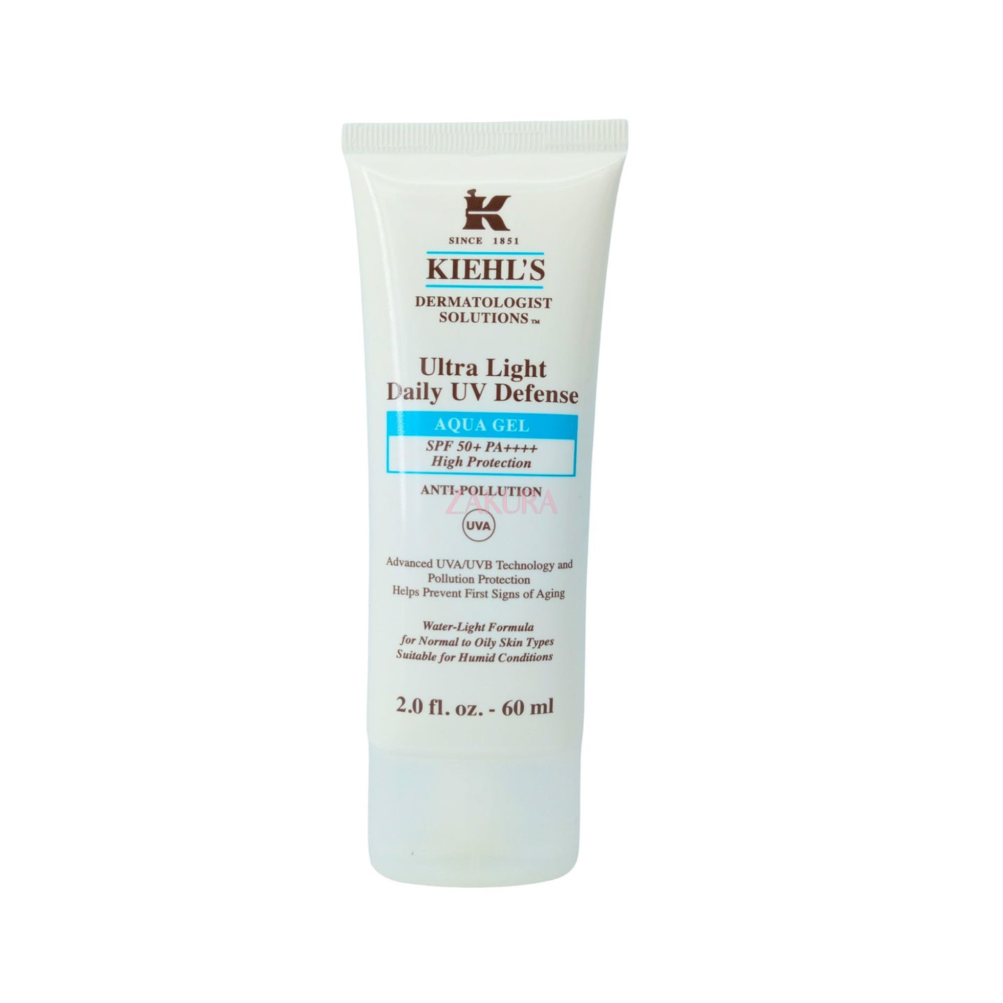 Kiehl's Ultra Light Daily UV Defense Aqua Gel SPF 50 60ml