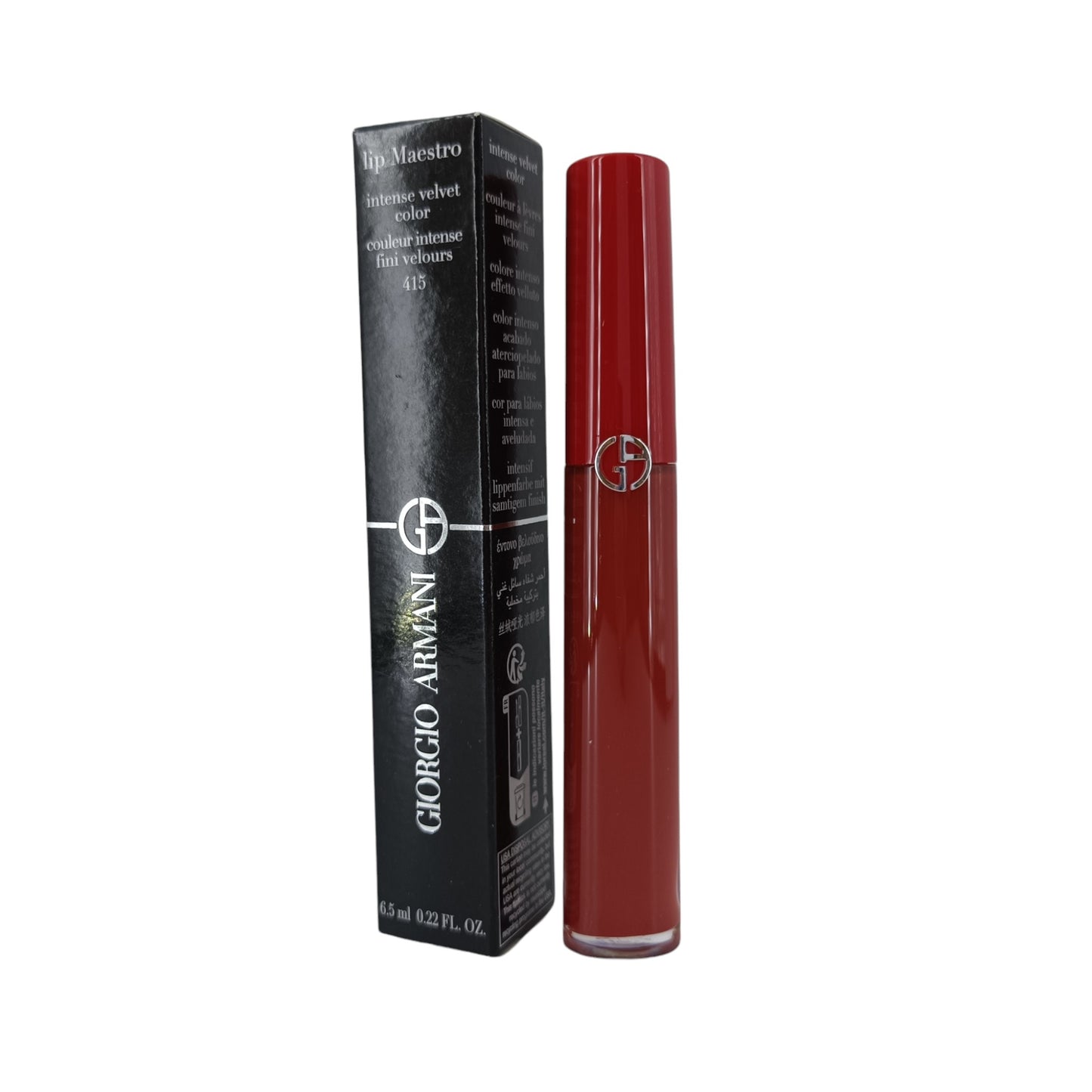 Giorgio Armani Lip Maestro Int. Vel. Color Liquid Lipstick 6.5ml (405/ 415) 415