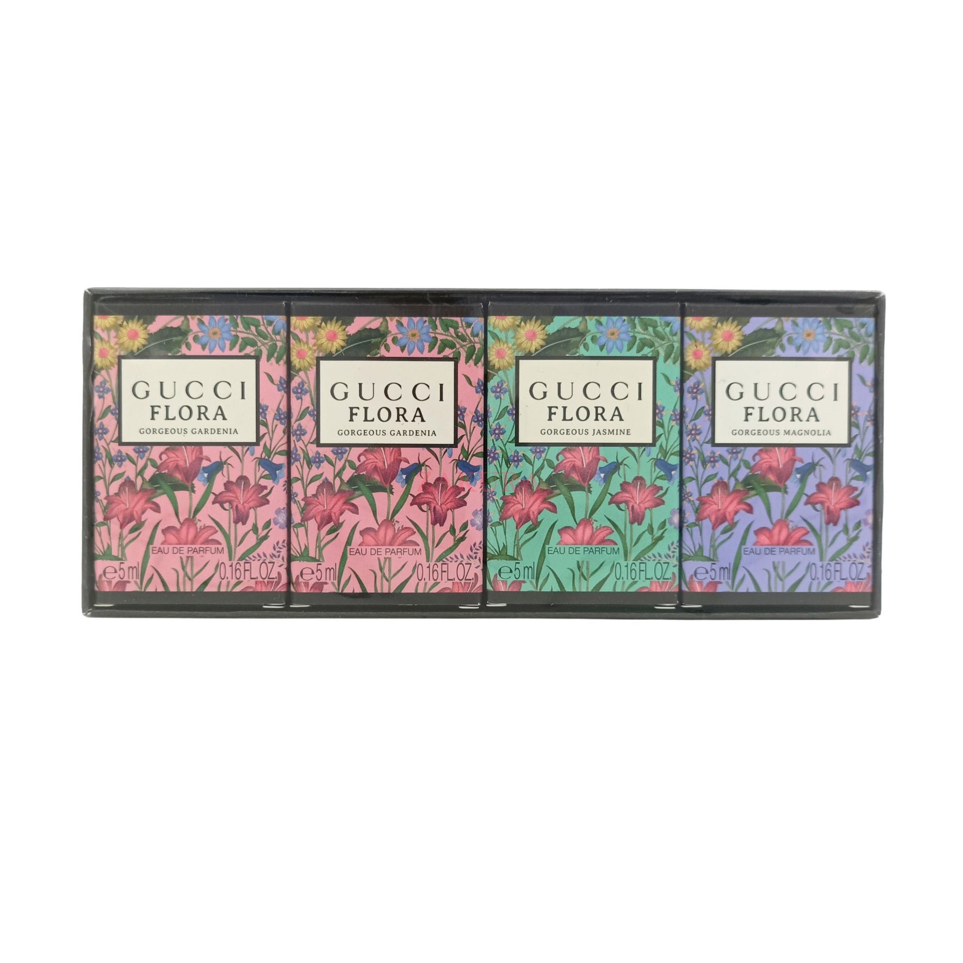 Gucci Flora Travel Set:2xGardenia+1xMagnolia+1xJasmine 4pcs