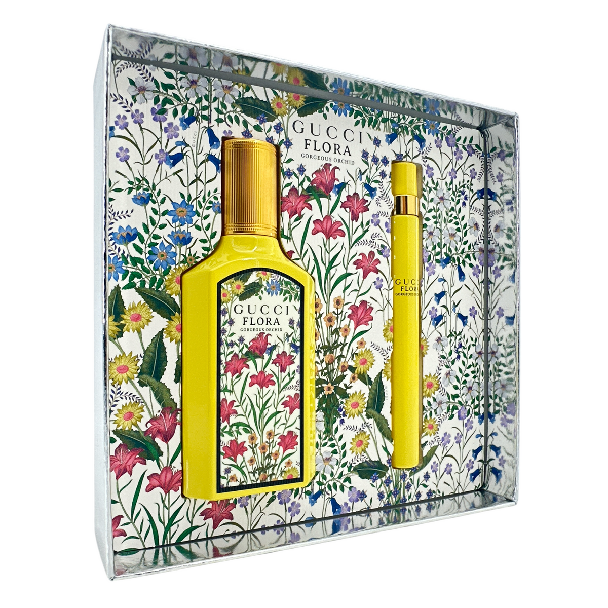 Gucci Flora Gorgeous Orchid Eau De Parfum Gift Set 2pcs