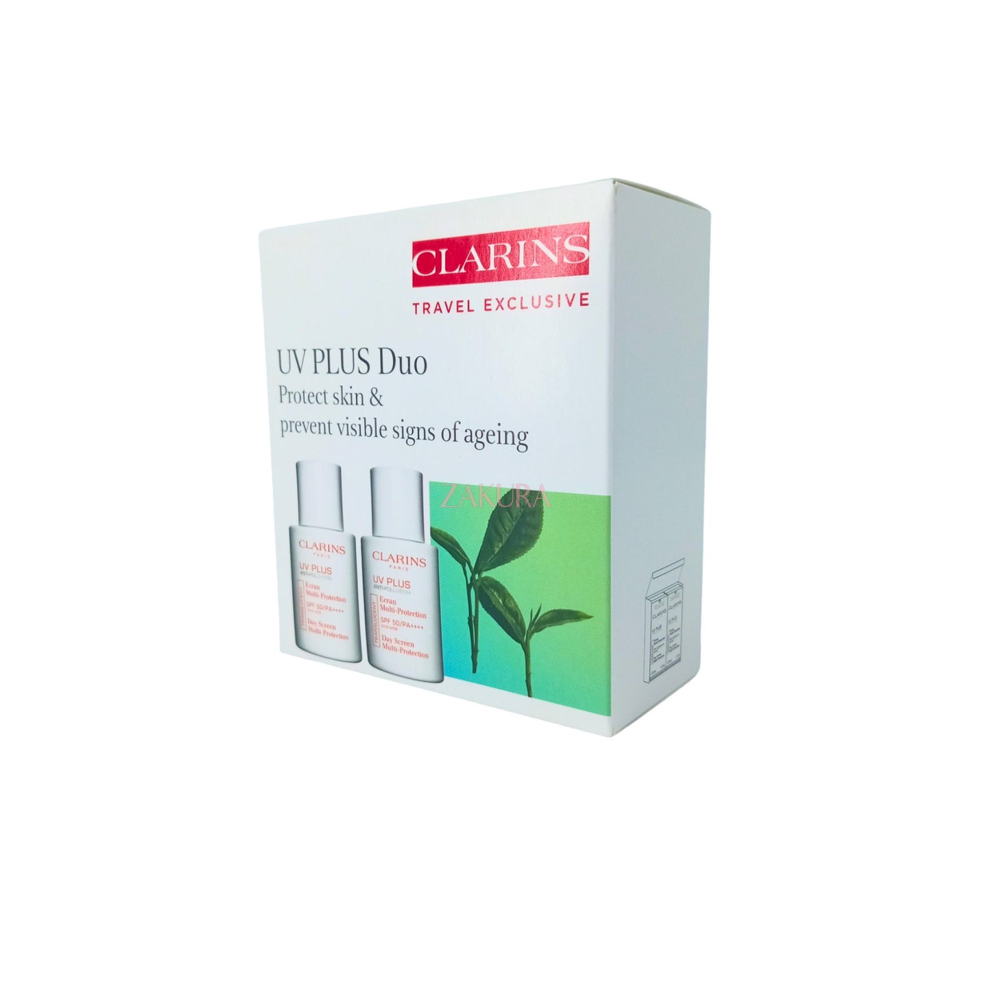 Clarins UV Plus Anti-Pollution Ecran Multi-Protection 2x30ml