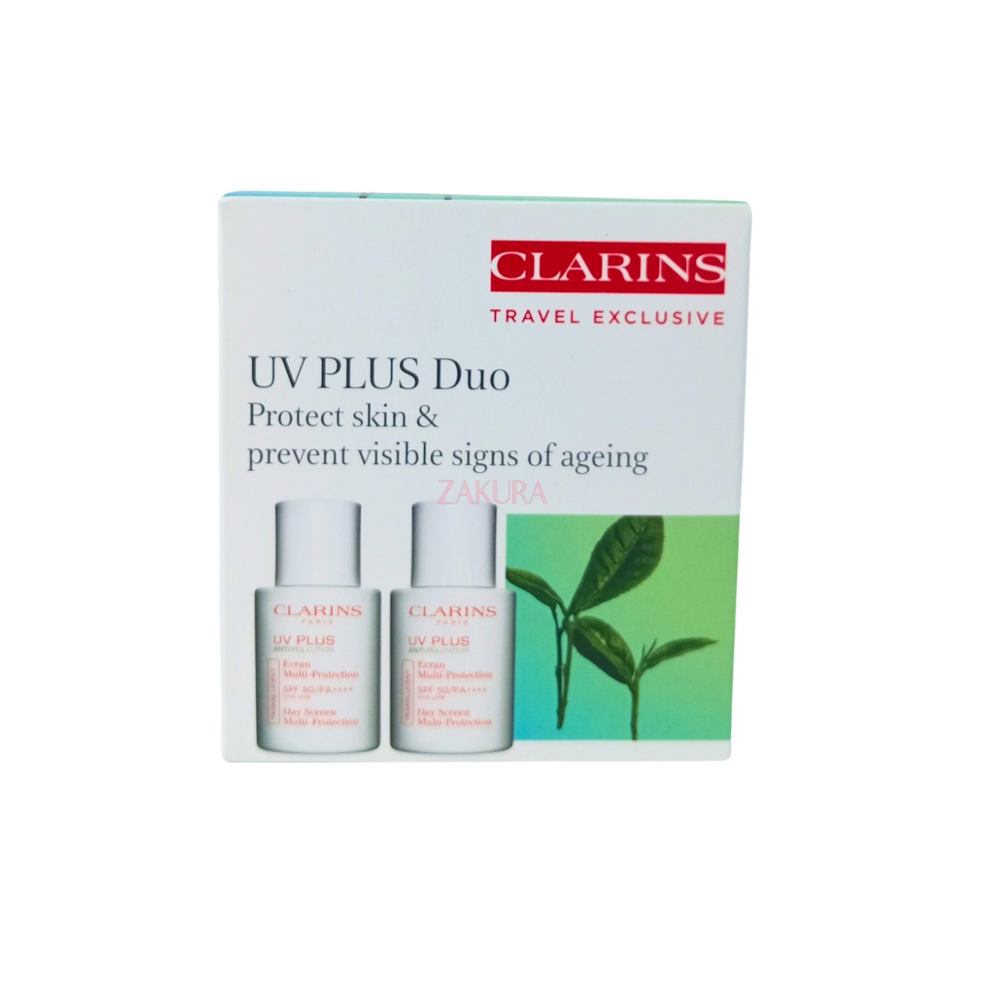 Clarins UV Plus Anti-Pollution Ecran Multi-Protection 2x30ml