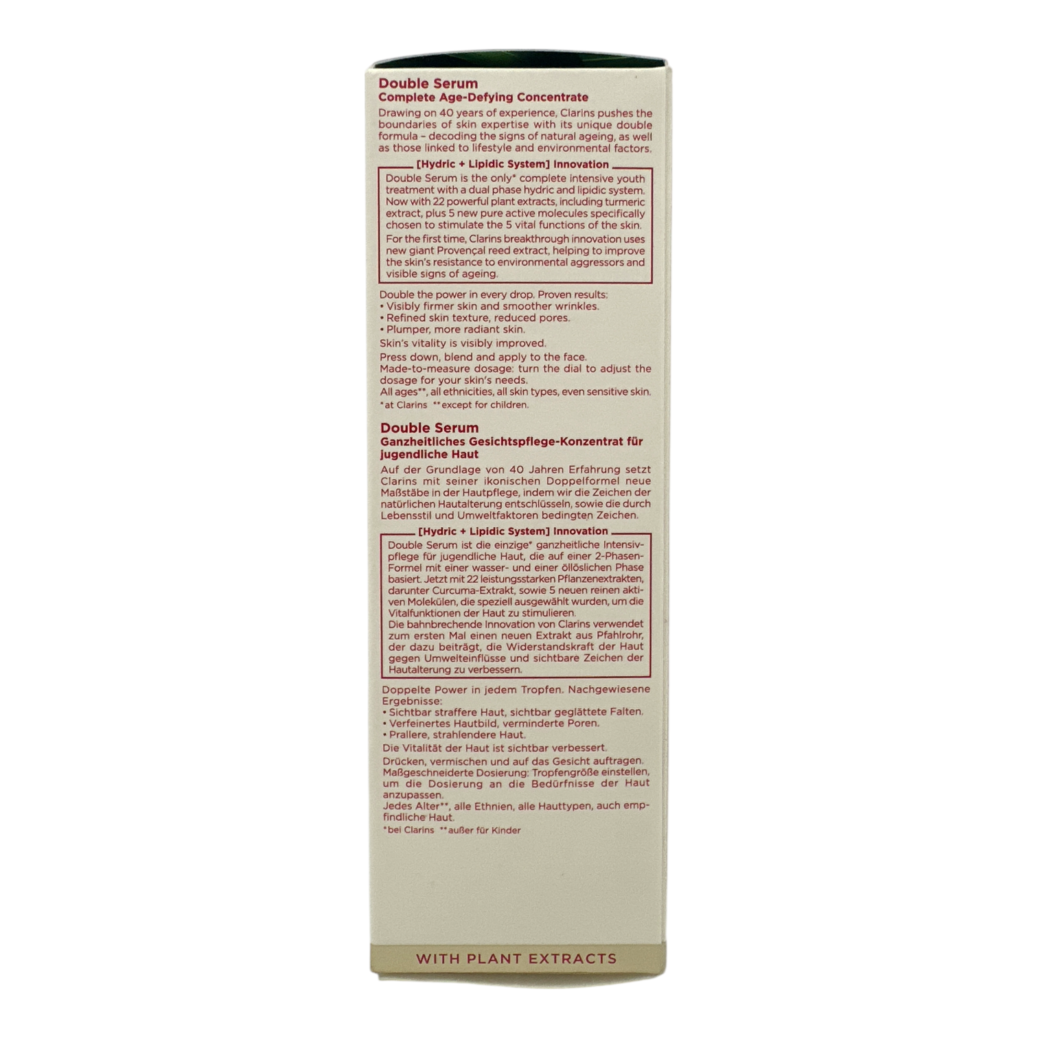 Clarins Double Serum V9 (50ml/75ml)