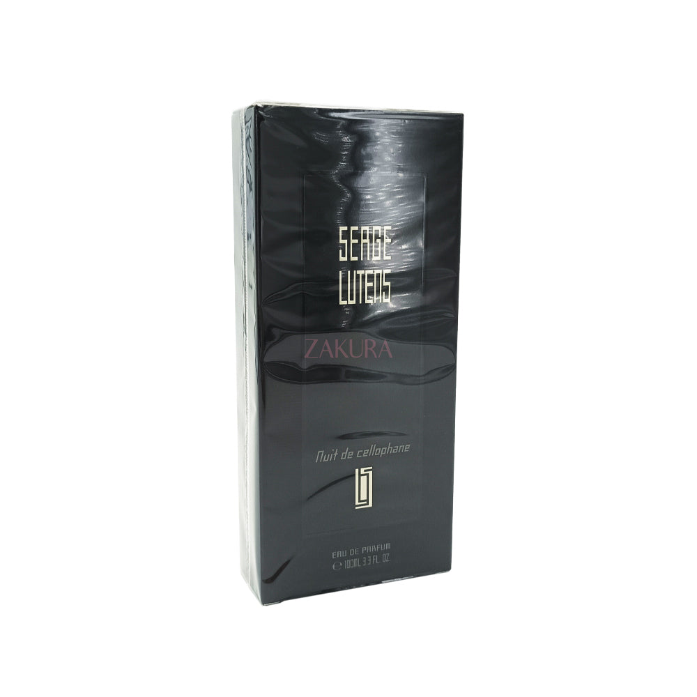 Serge Lutens Nuit De Cellophane Eau De Parfum Spray – fruity floral fragrance with jasmine and osmanthus, available at Zakura Global.