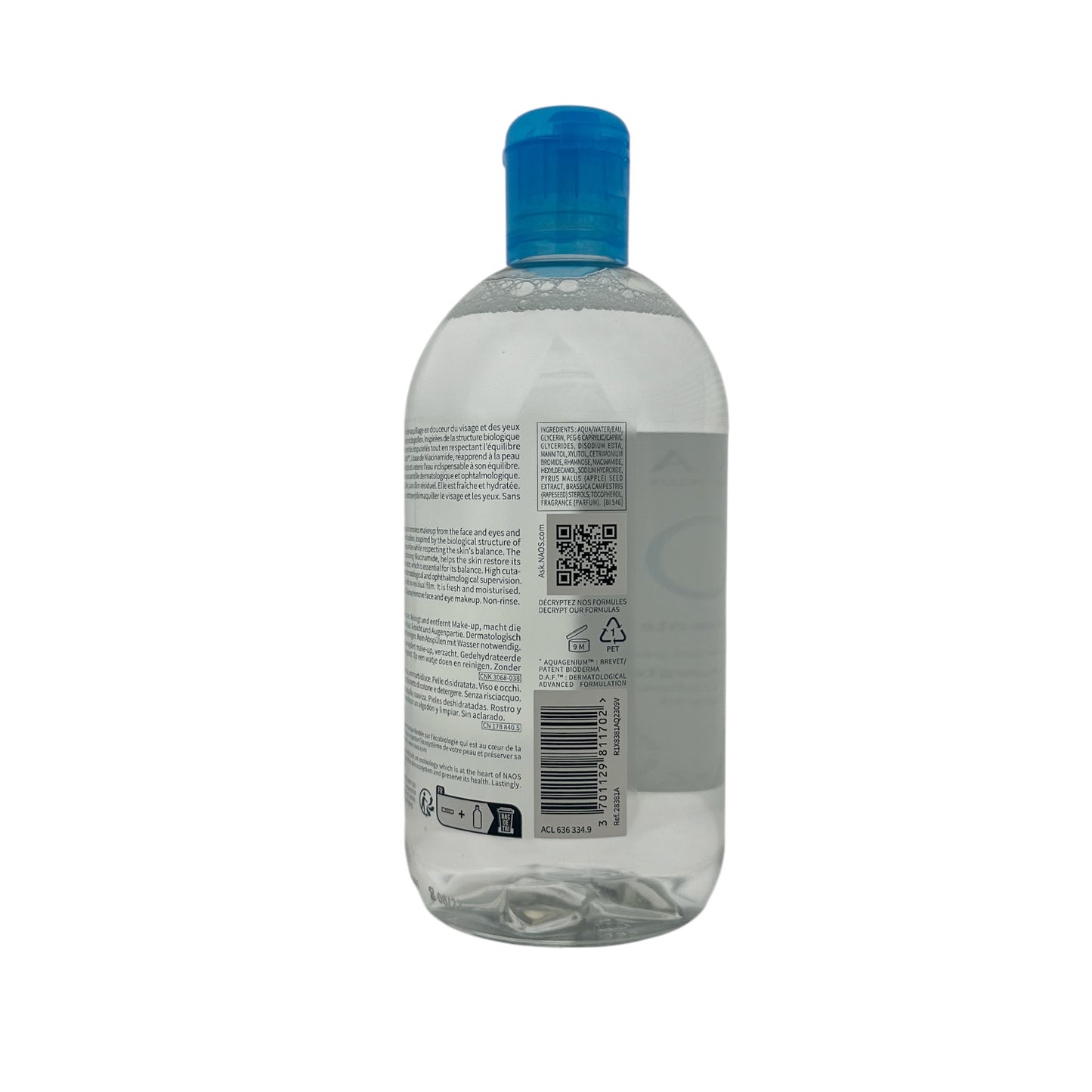 Bioderma HydraBio H2O Micellaire Solution 500ml