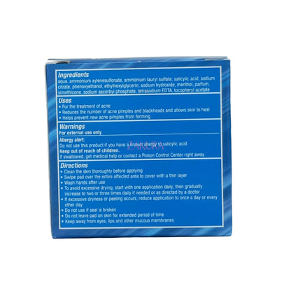 Stridex Salicylic Acid Pads 55pads (Acid 2% Maximum/Acid 0.5% Sensitive/Acid 1% Essential)