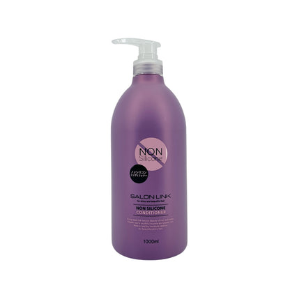 Kumano Horse Salon Link Non Silicone Conditioner 1000ml bottle for deep hydration and repair from Zakura Global.