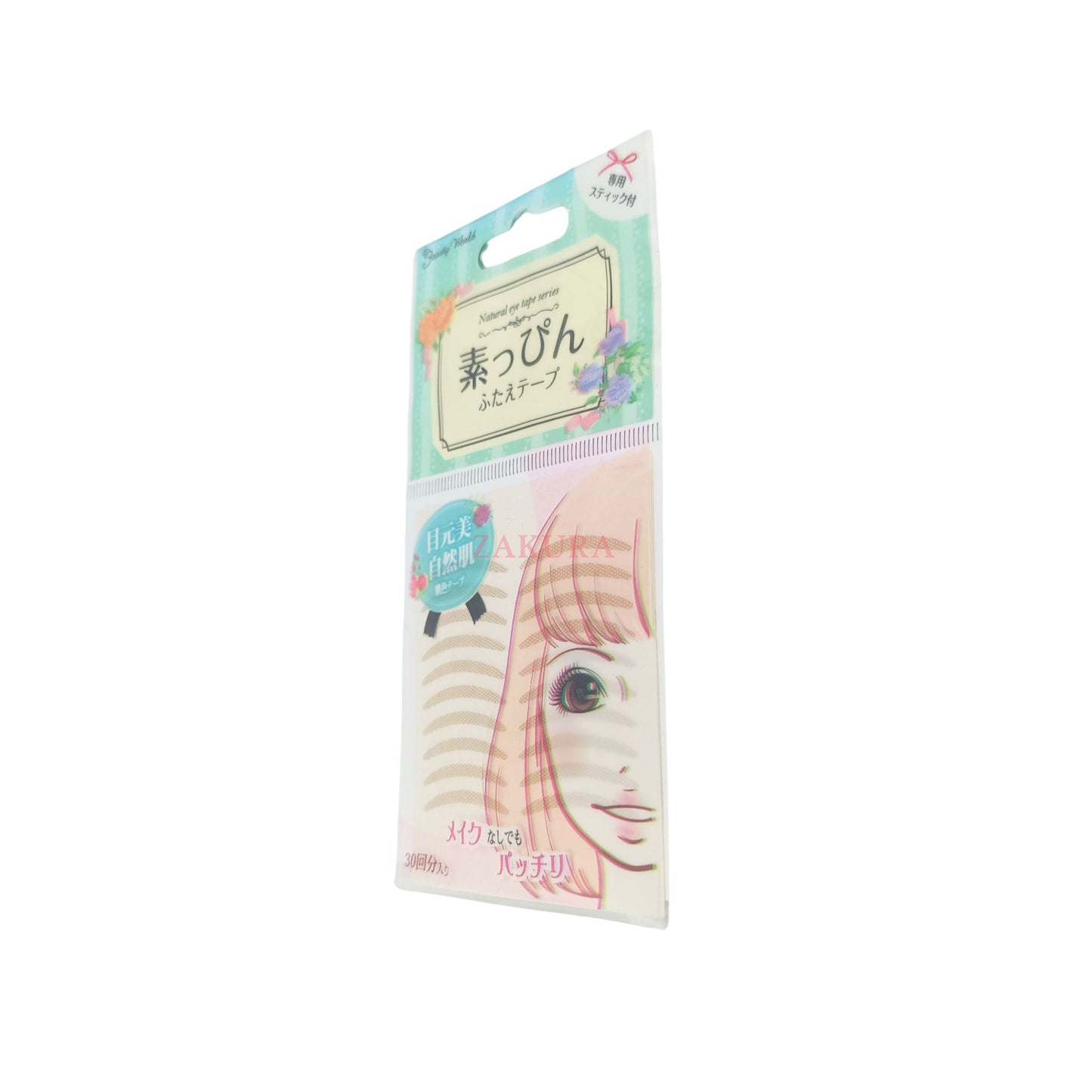 Beauty World Double Eyelid Tape - Natural Color (30pairs/ 90pairs) 30pairs