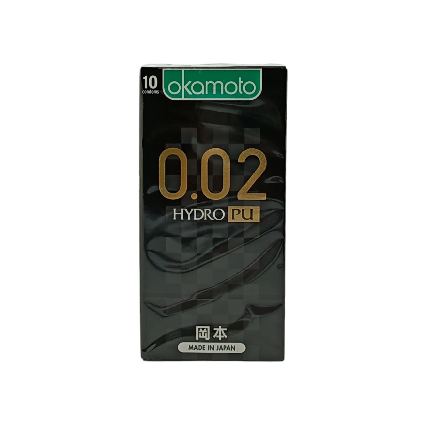 Okamoto 0.02 Hydro Polyurethane PU Condom 10pcs