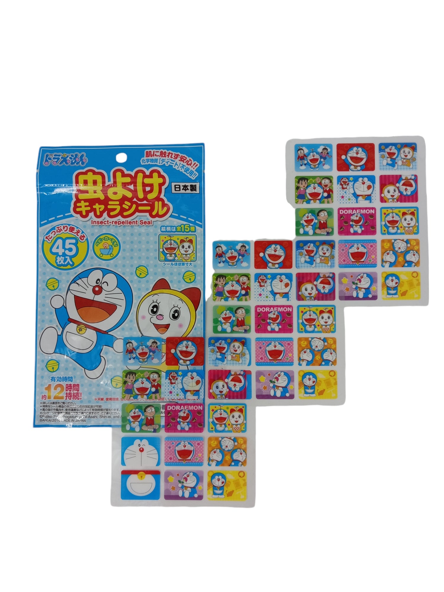 Bandai Doraemon Insect Repellent Patch 45pcs