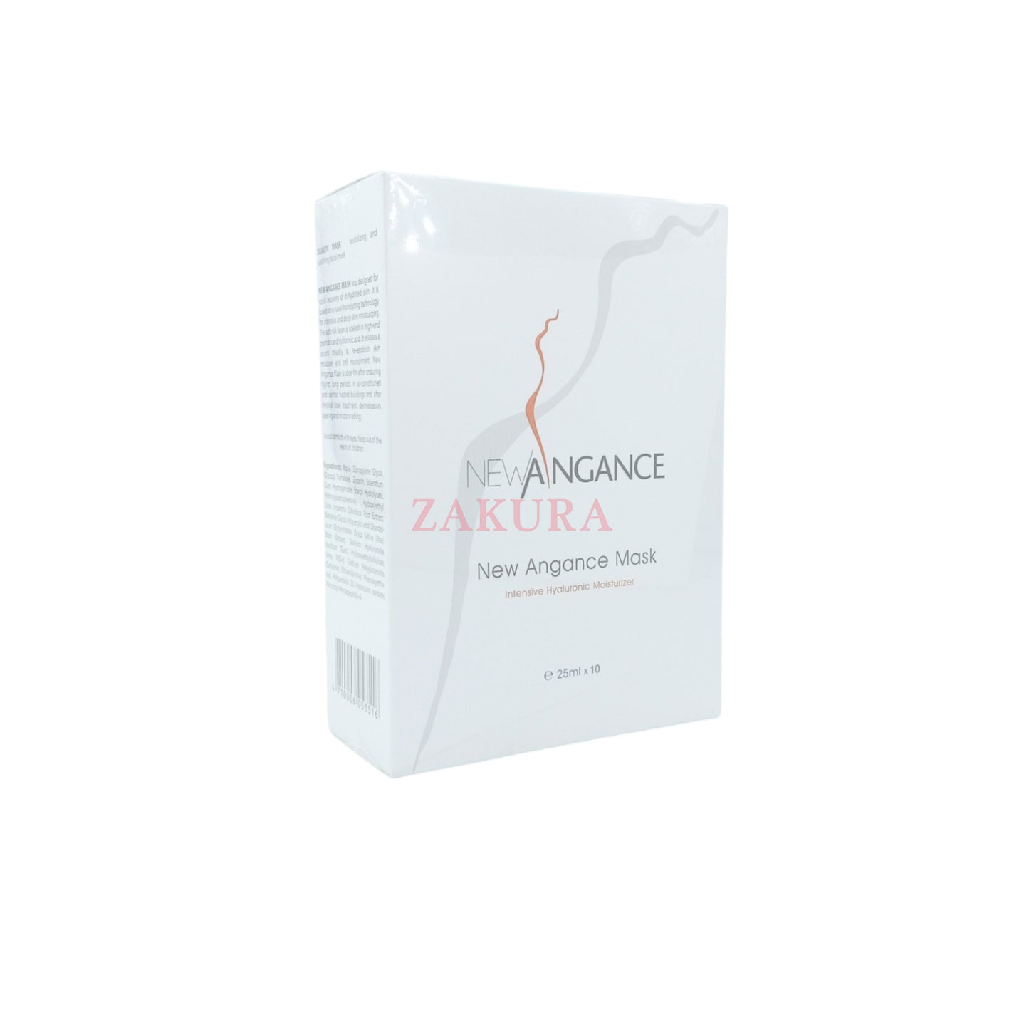New Angance Intensive Hyaluronic Moisturizer Mask 10pcs