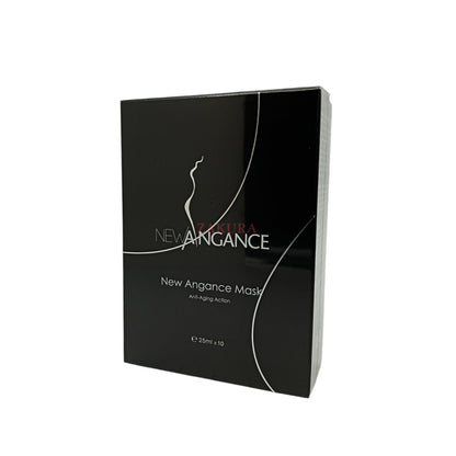 New Angance Anti-Aging Action Mask 10pcs – Premium anti-aging sheet mask for firm, hydrated skin by Zakura Global.