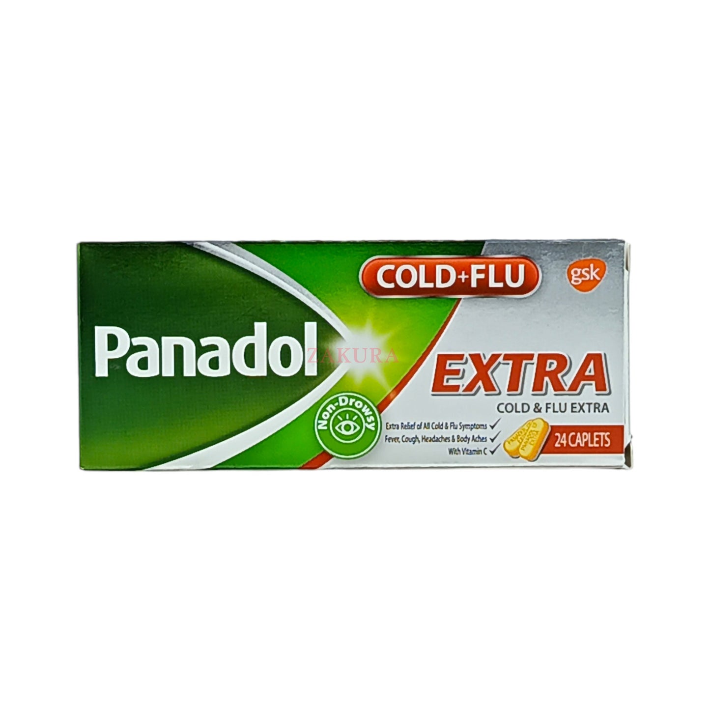 Panadol Cold + Flu Extra 24caps