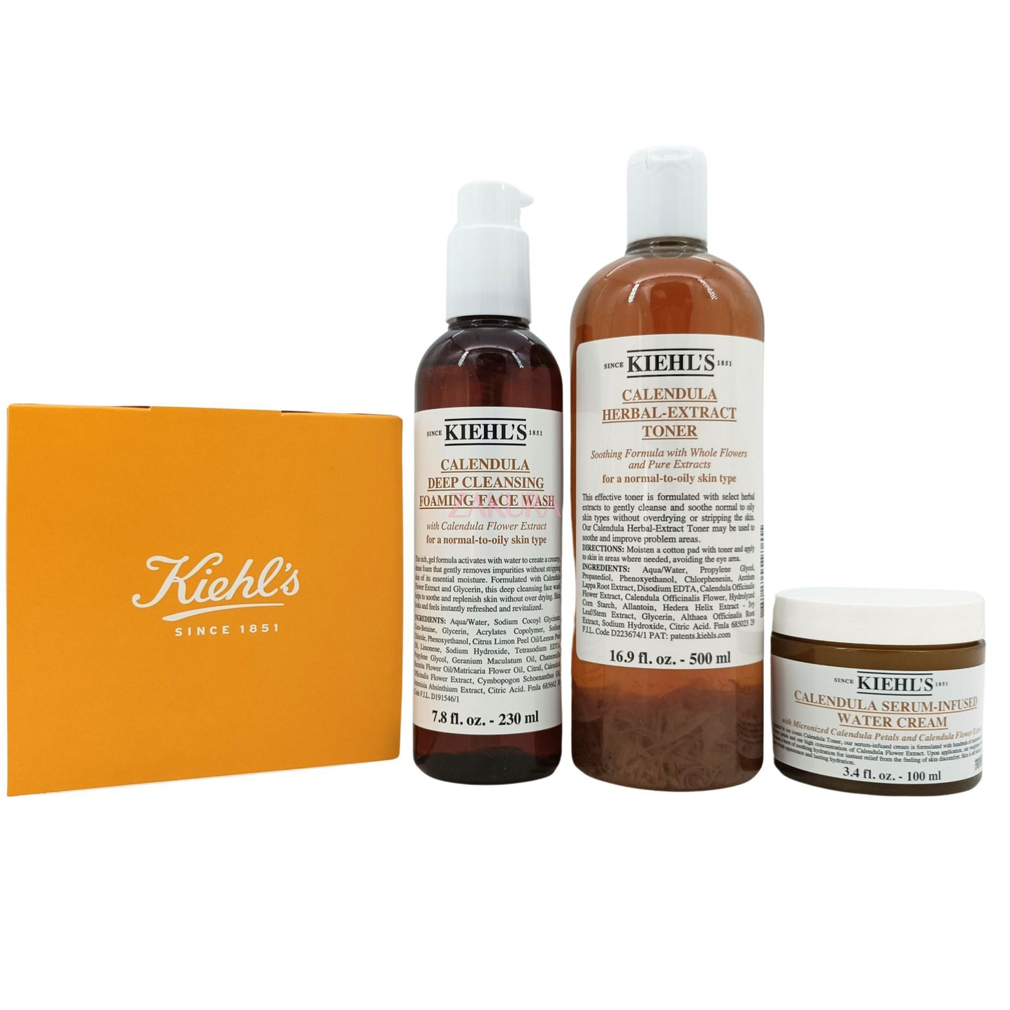 Kiehl's Calendula 3 Step Set 3pcs