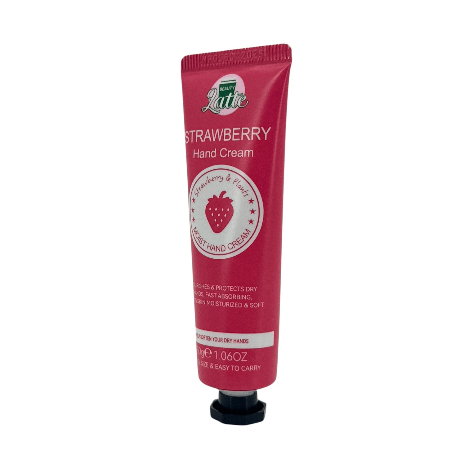 Beauty Latte Hand Cream - Strawberry 30g