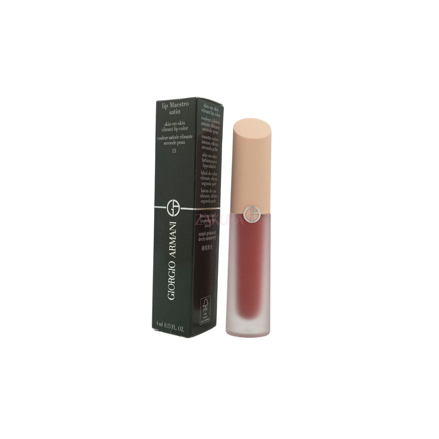 Giorgio Armani Lip Maestro Satin Skin-On-Skin Vibrant Lip 4ml 15