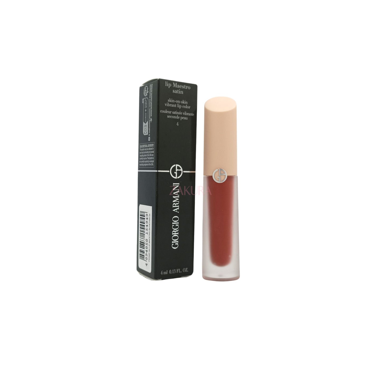 Giorgio Armani Lip Maestro Satin Skin-On-Skin Vibrant Lip 4ml 4